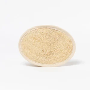 Esponja ovalada de lufa natural SAONA para exfoliación corporal