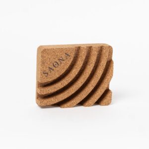 Jabonera de Corcho Saona rectangular